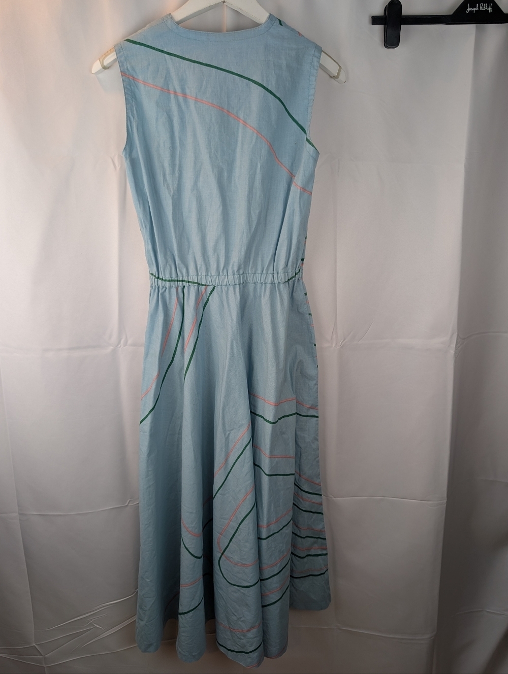 Vintage 70s Marimekko Jälki sundress/designed by Pentti Rinta in VGUC - Picture 8 of 8